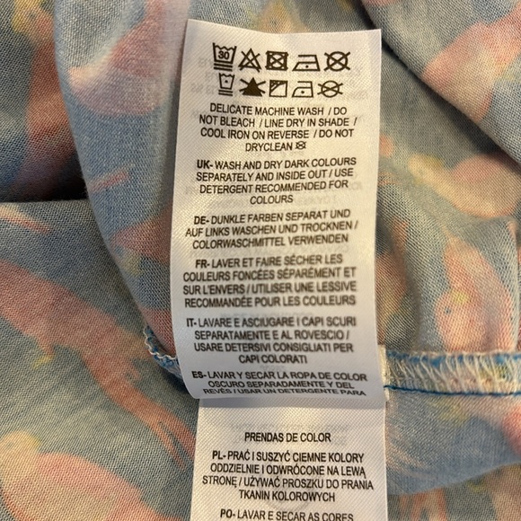 Boden parrot print easy wear dress - Picture 5 of 6